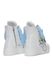 CALIPSO – Lacets tubulaires bleu ciel