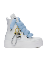 CALIPSO – Lacets tubulaires bleu ciel