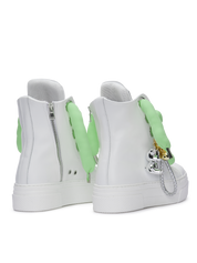 CALIPSO – Lacets tubulaires verts