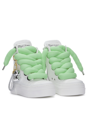 CALIPSO – Lacets tubulaires verts