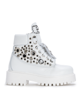 STARBOOT CUSTOM – Édition Clous Argent Blanc