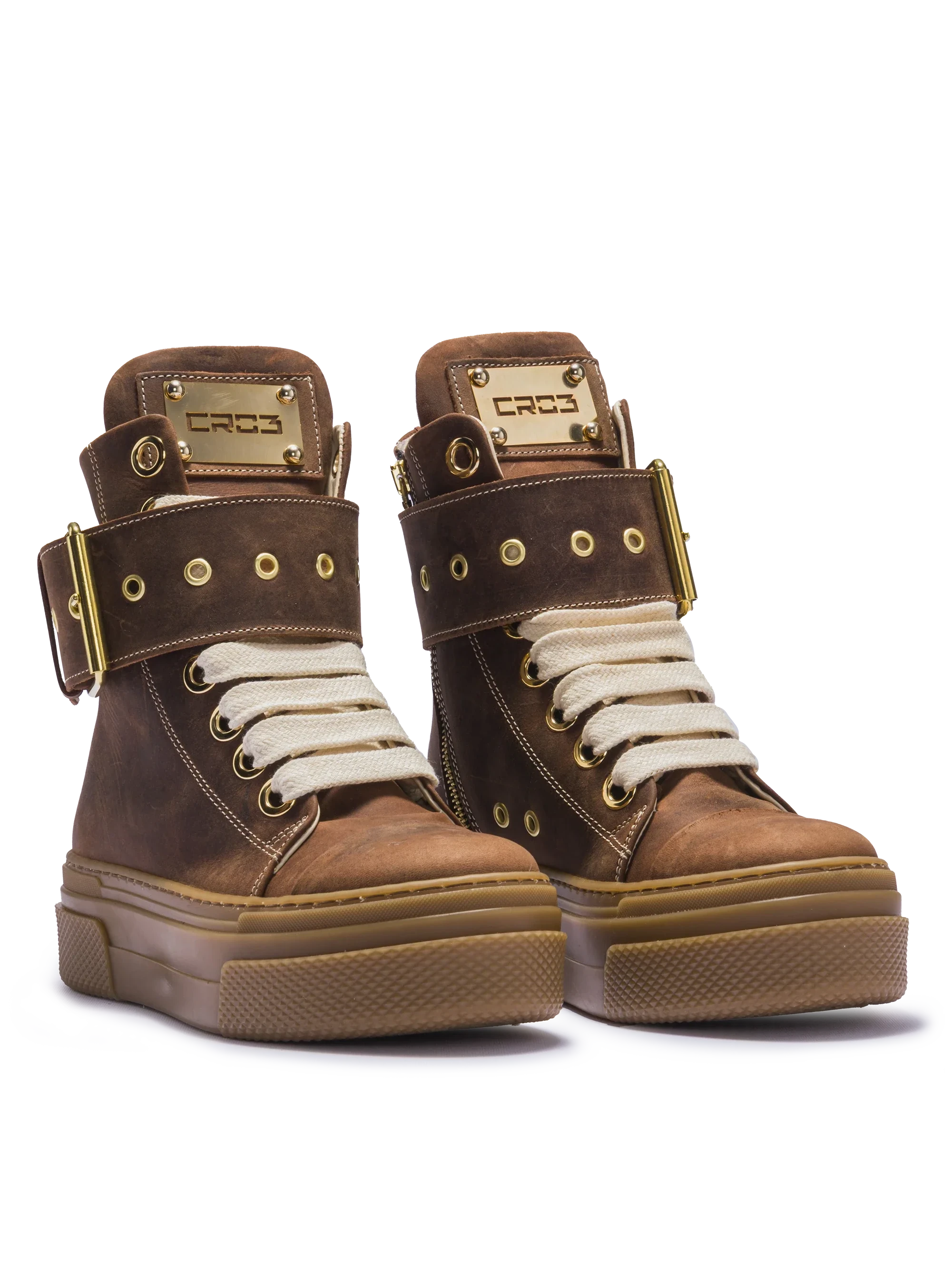 CALIPSO – Édition Ceinture Nubuck Marron Foncé