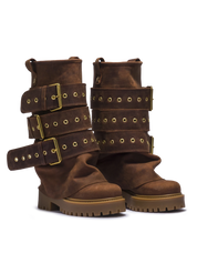 CHUNKY – Édition ceinture marron foncé