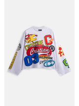 CR03 Creative Sweatshirt – White Edition