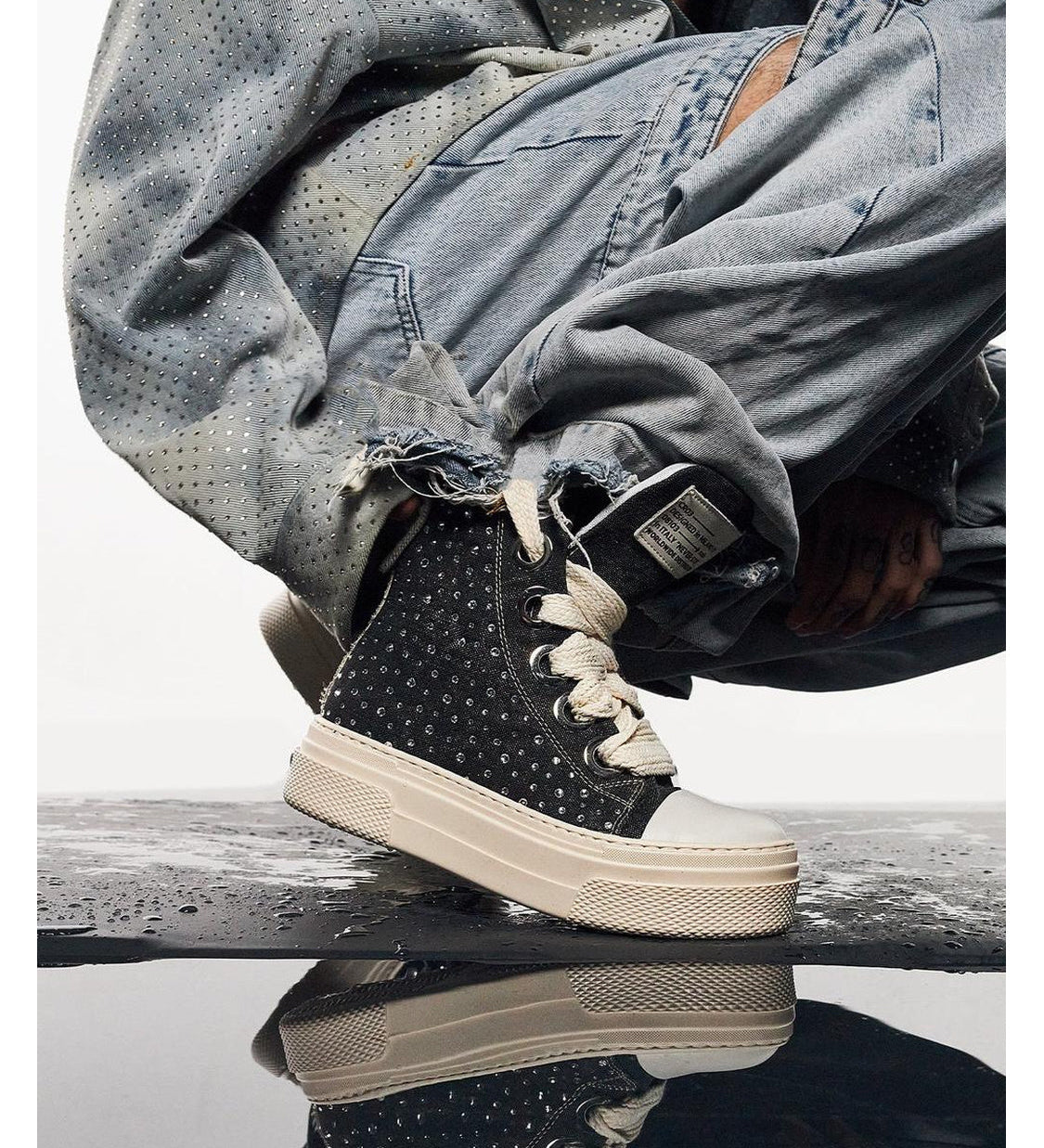 Calipso 300 Diamond – Grey-Sneaker-CRISTIANZEROTRE