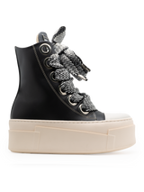CALIPSO 600 – Noir, lacets noirs et blancs