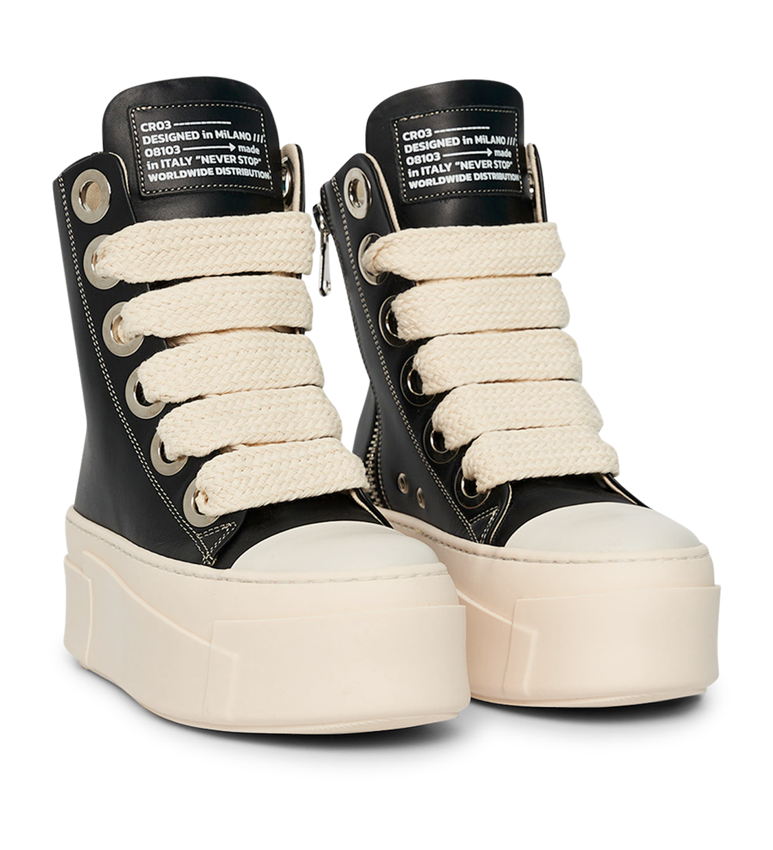 Calipso 600 – Black Leather-Sneaker-CRISTIANZEROTRE