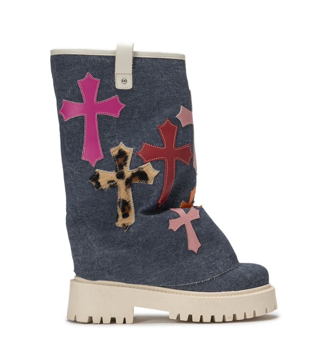 CHUNKY CROSS – Denim Blue-Sneaker-CRISTIANZEROTRE
