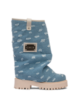 CHUNKY – Bottes en denim
