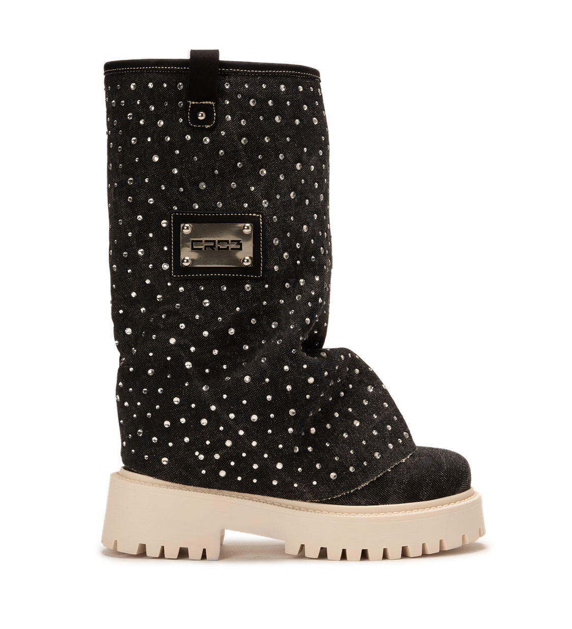 CHUNKY DIAMOND – Boots Black-Sneaker-CRISTIANZEROTRE