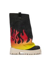 CHUNKY FLAME – Denim Black