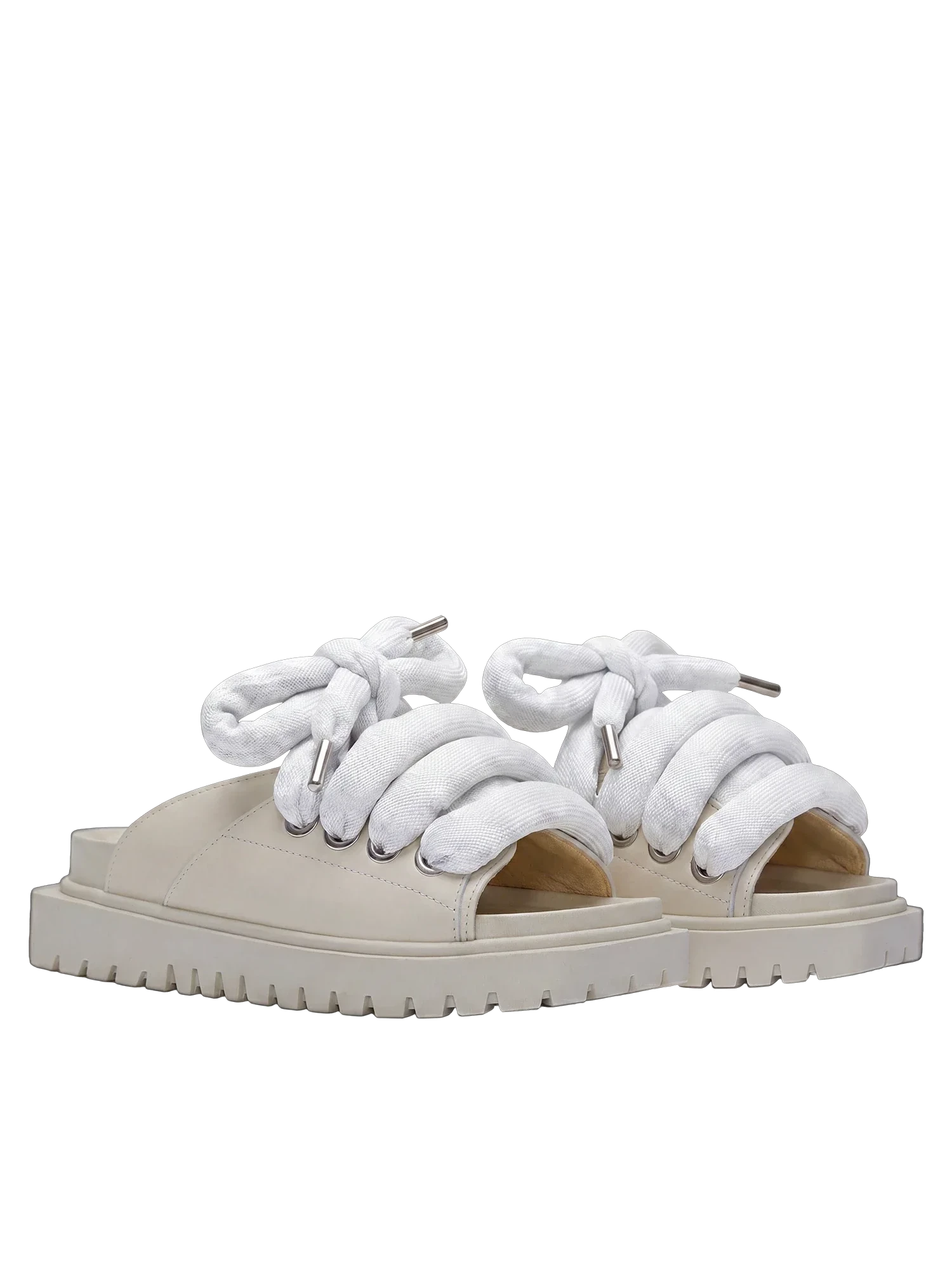 Sandale — Cuir crème — LT Ice