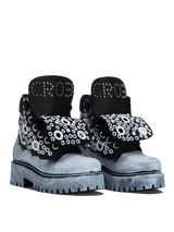 STARBOOT CUSTOM – Édition Œillets Peints Blancs