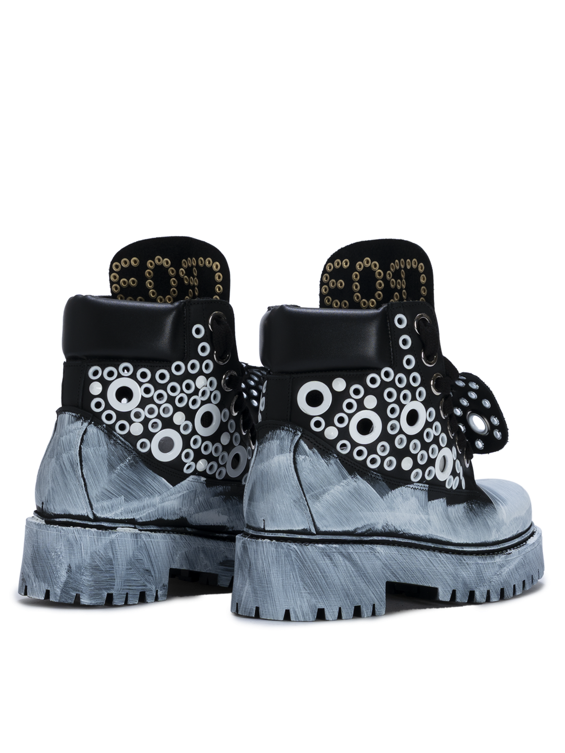 STARBOOT CUSTOM – Édition Œillets Peints Blancs