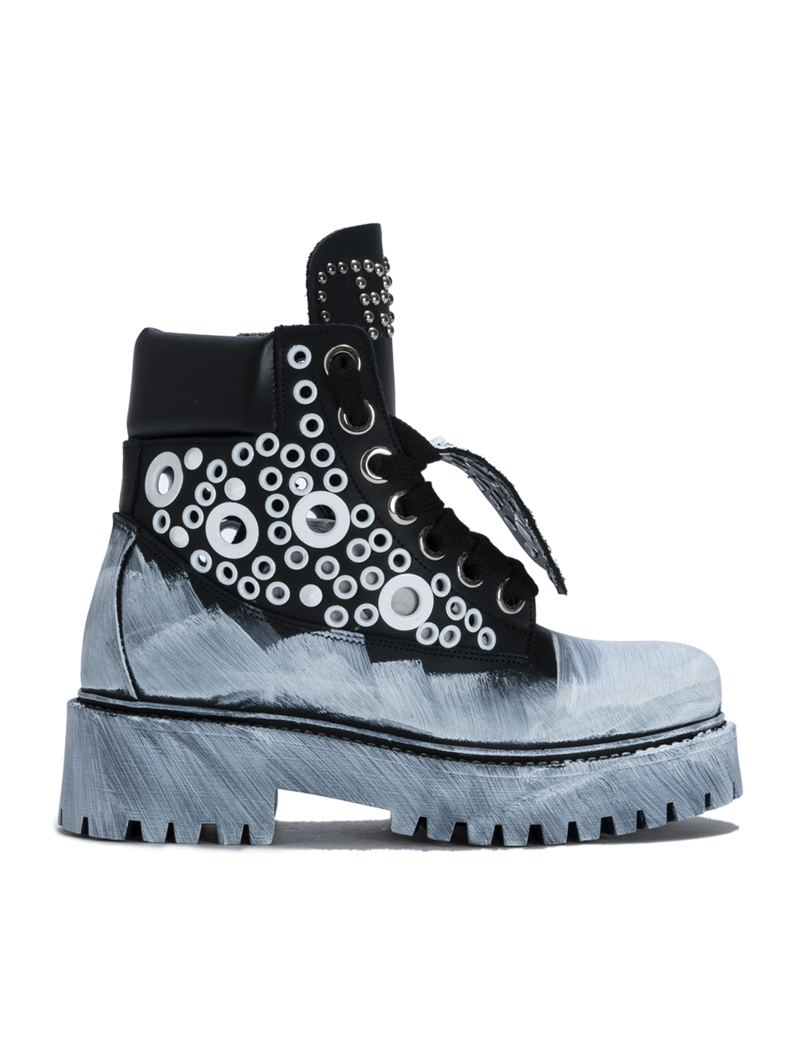 STARBOOT CUSTOM – Édition Œillets Peints Blancs