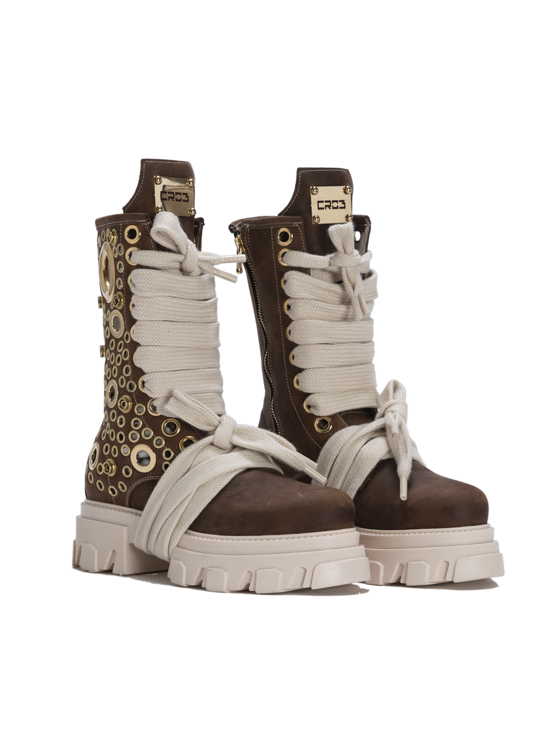 STARBOOT DOMINION – Marron, clous dorés