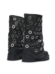CHUNKY – Édition Œillets Géants Noir Argent