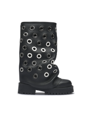 CHUNKY – Édition Œillets Géants Noir Argent