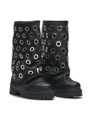 CHUNKY – Édition Œillets Géants Noir Argent