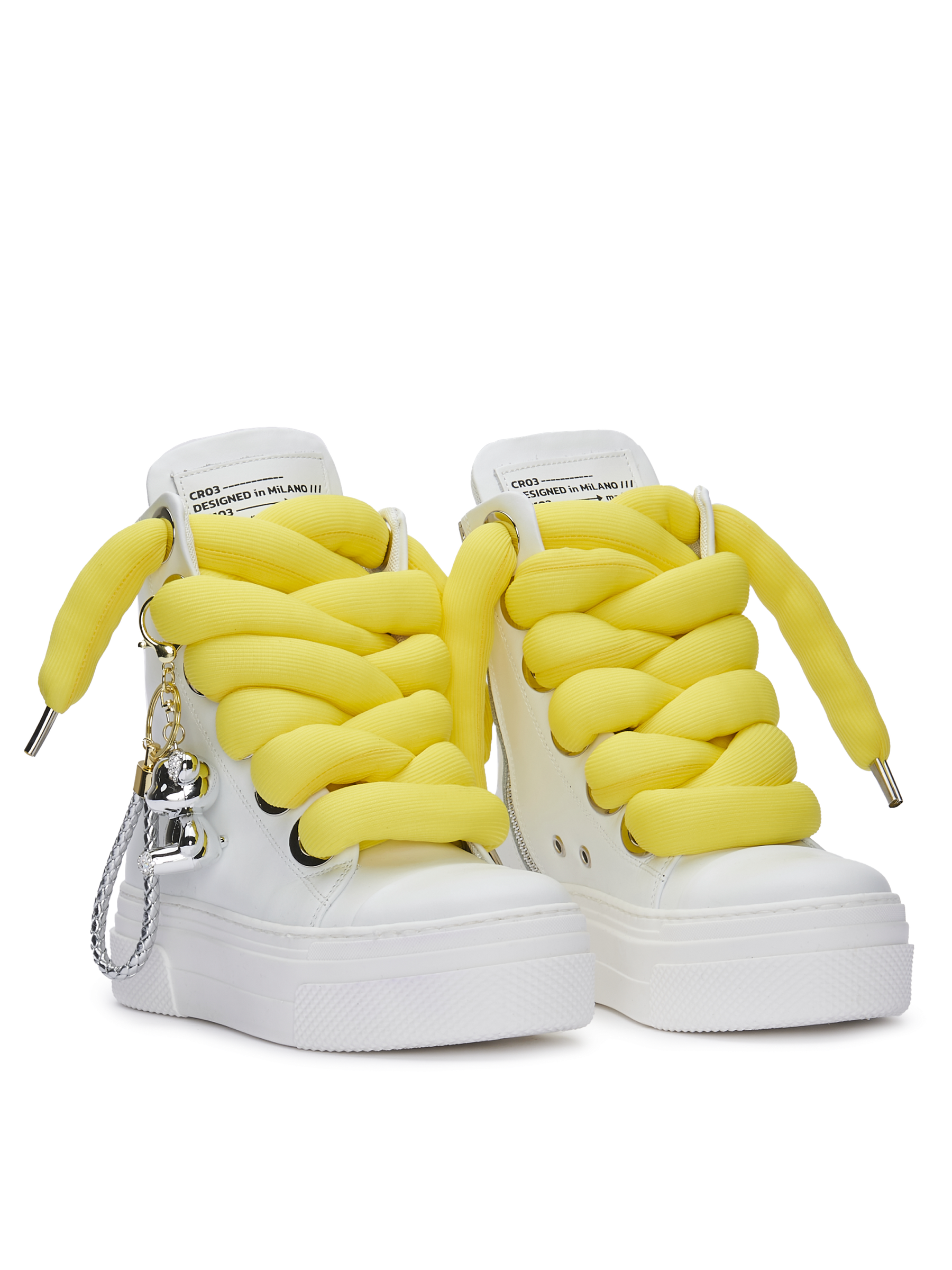 CALIPSO – Lacets tubulaires jaunes