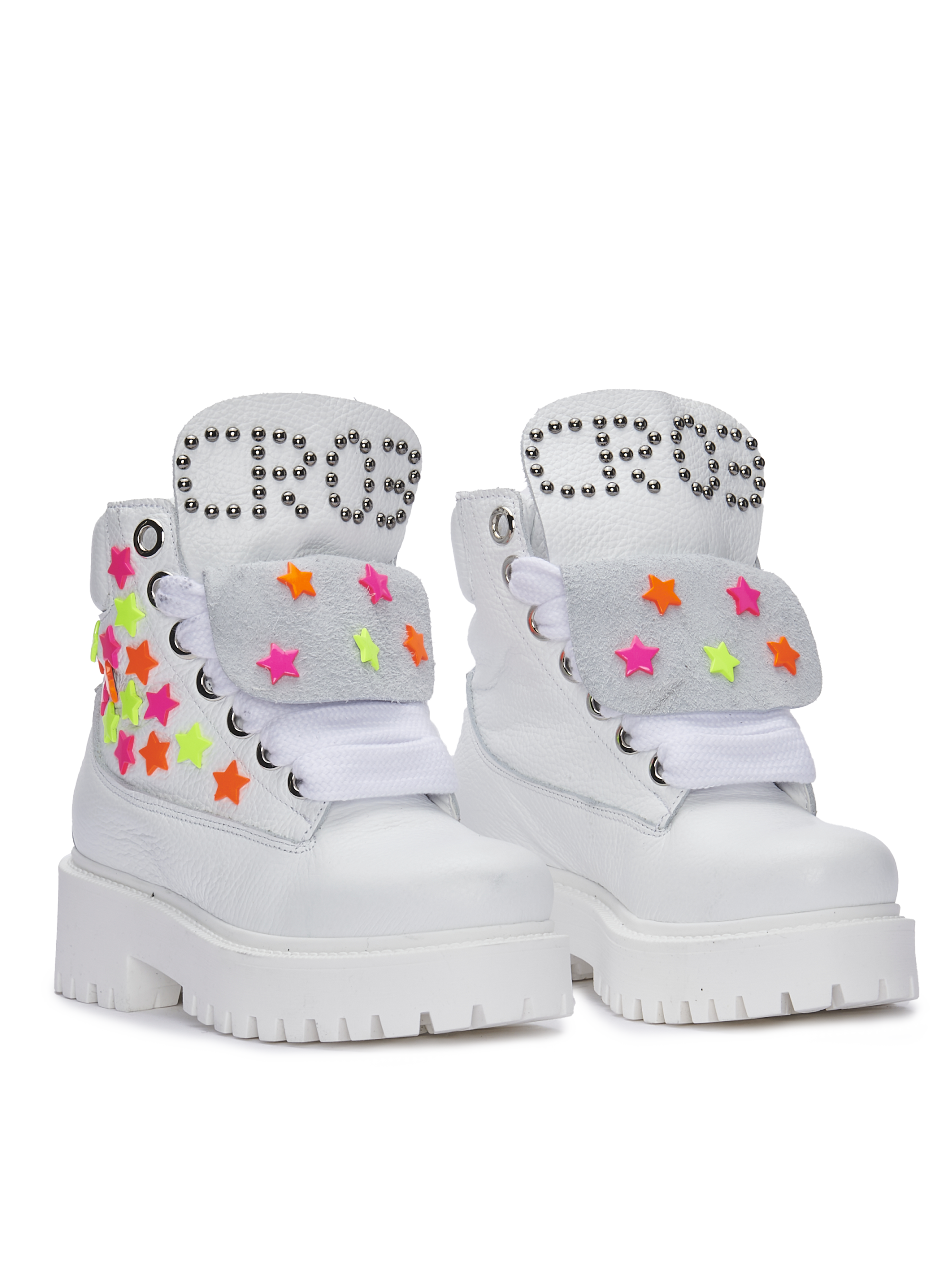 STARBOOT CUSTOM – Neon Star Leather
