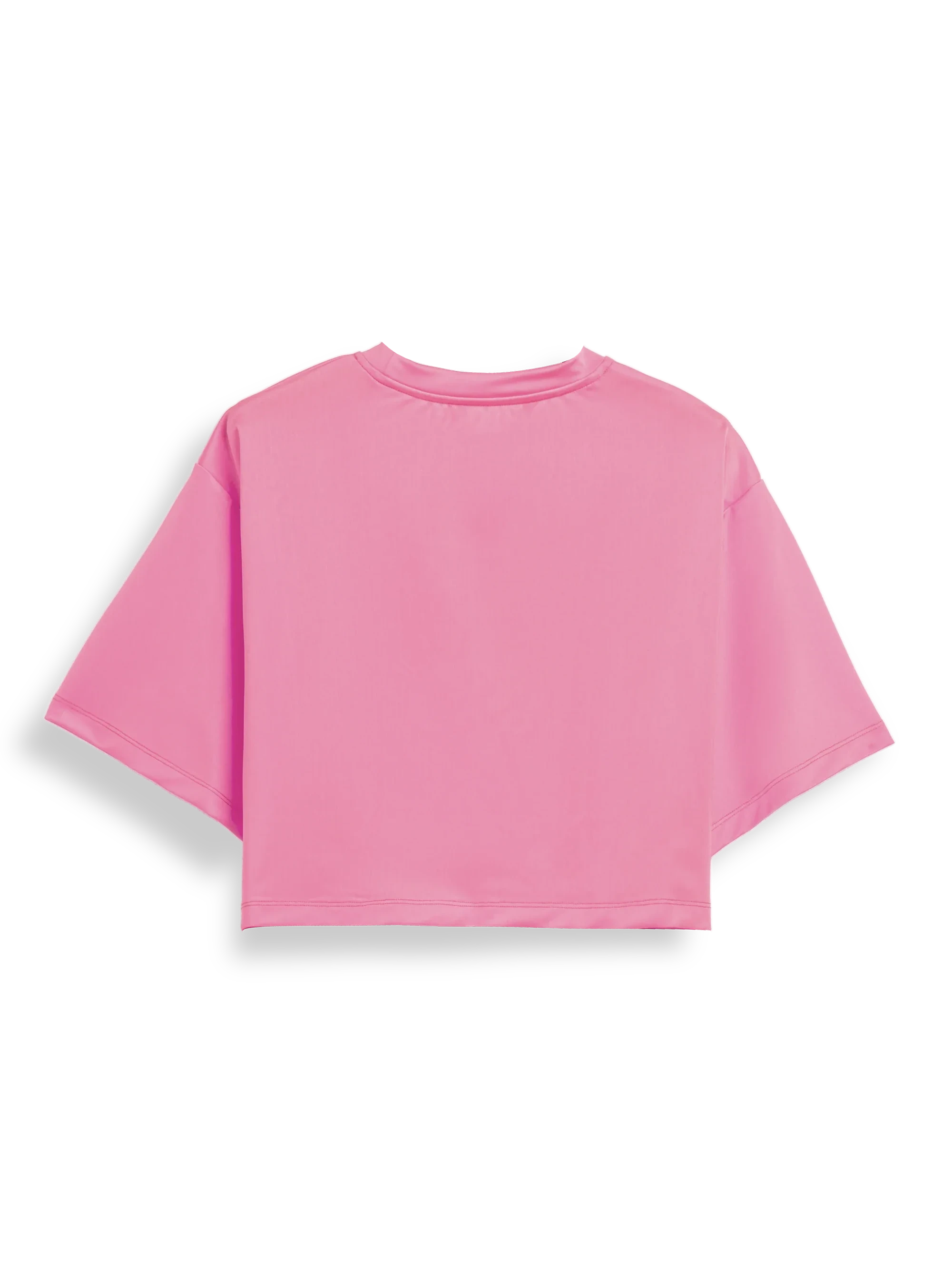 T-shirt court rose léopard 03