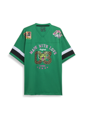 T-shirt de hockey Made with Love — Vert