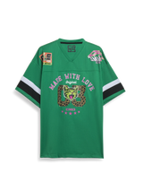 T-shirt de hockey Made with Love — Vert